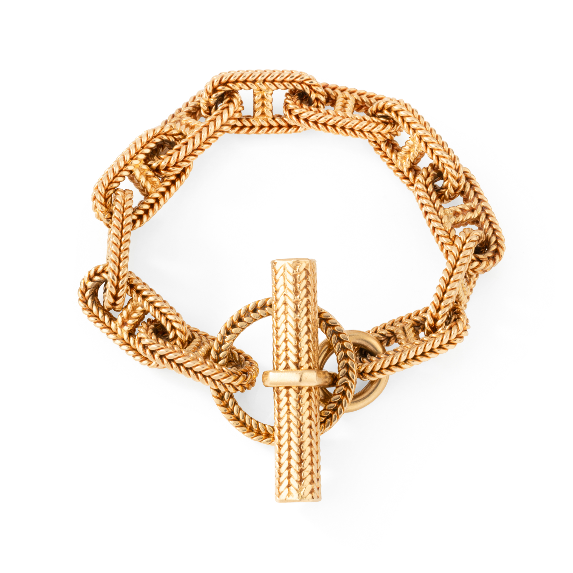 Exceptionnel Bracelet Chaîne D'ancre Maison Hermès par Georges Lenfant. Prix sur Demande – Image 7