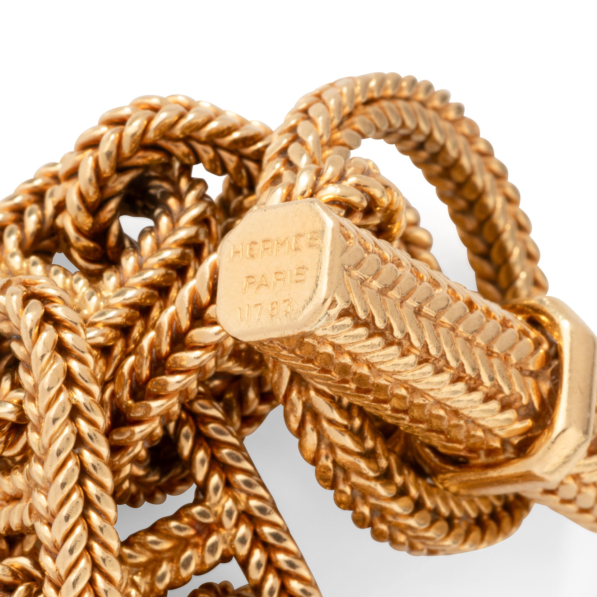 Exceptionnel Bracelet Chaîne D'ancre Maison Hermès par Georges Lenfant. Prix sur Demande – Image 5