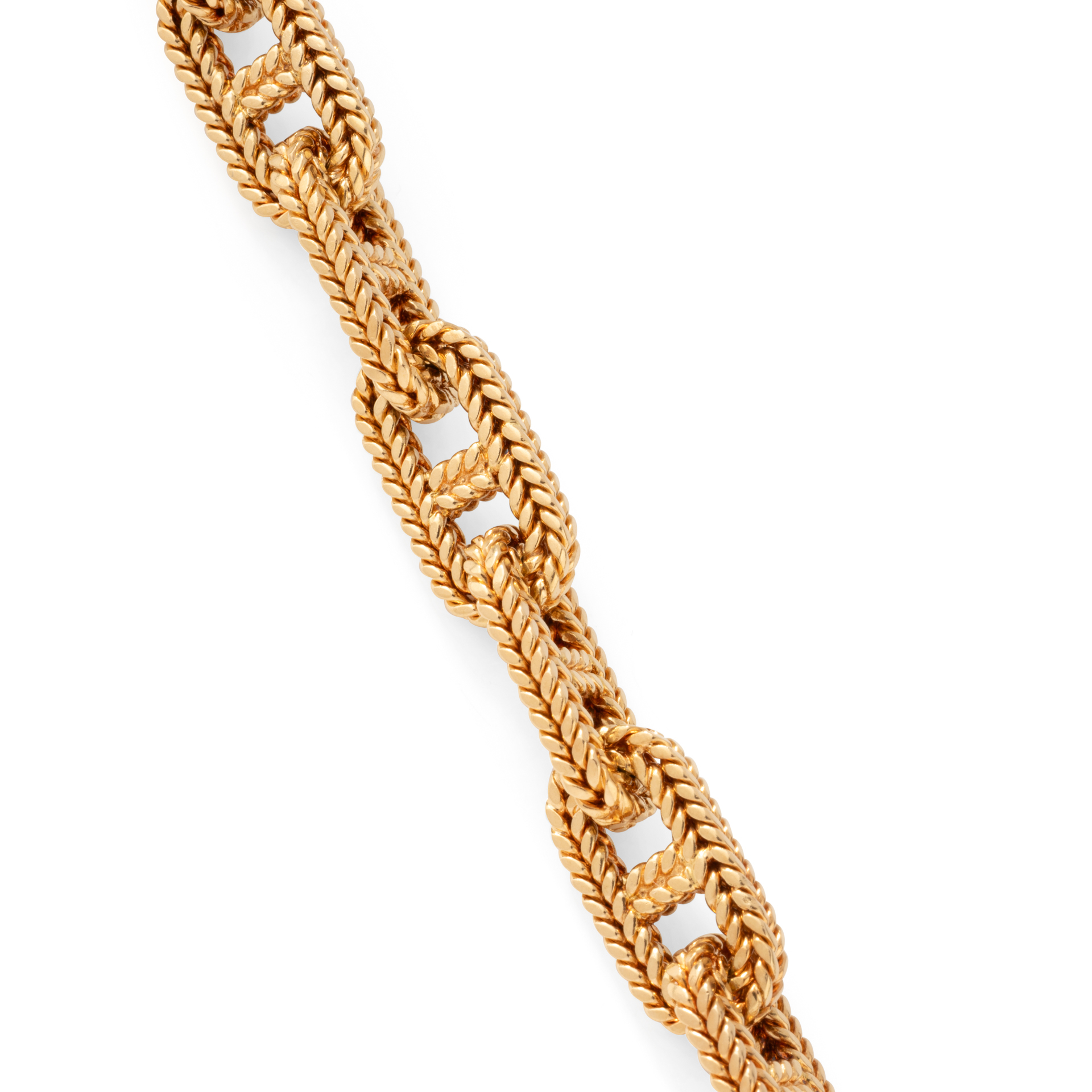 Exceptionnel Bracelet Chaîne D'ancre Maison Hermès par Georges Lenfant. Prix sur Demande – Image 9